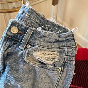 American Eagle Outfitters Women's straight leg jeans
